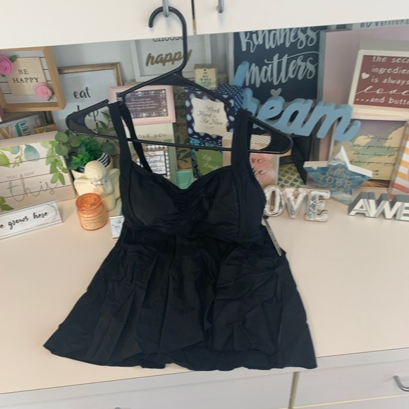 5 for $25- NWT Aqua Eve Tank Top/ or Swimsuit Top size Large - Picture 8 of 12